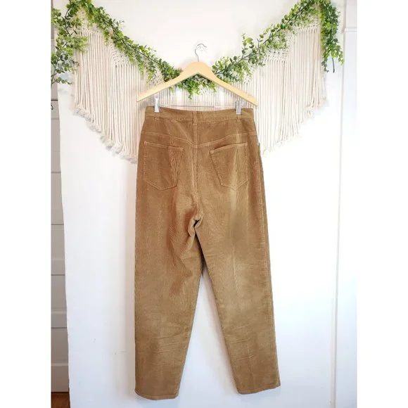 Vintage Brown Straight Leg Corduroy Pants - Picture 5 of 6
